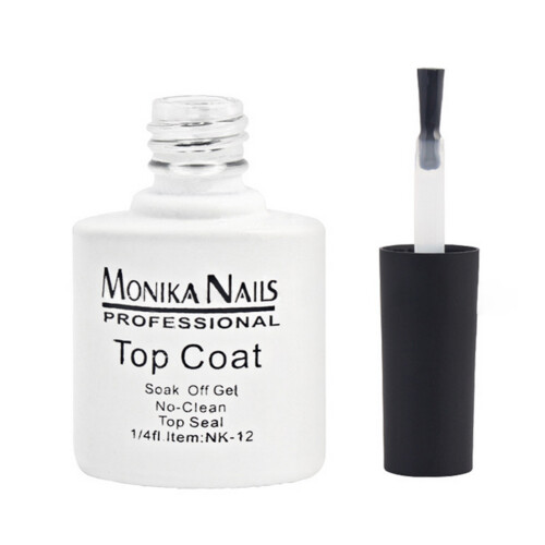 Top Coat No Wipe per Gel UV 15 ml Lucentezza a lunga durata e soak-off 2