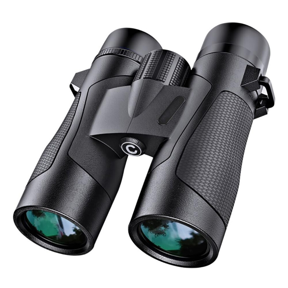 10 X 42 Binoculars, Bak4 Prism And Fmc Lens, Zoom Binoculars (102 M Large Field Of View), Nonslip Binoculars Black 6276012106533