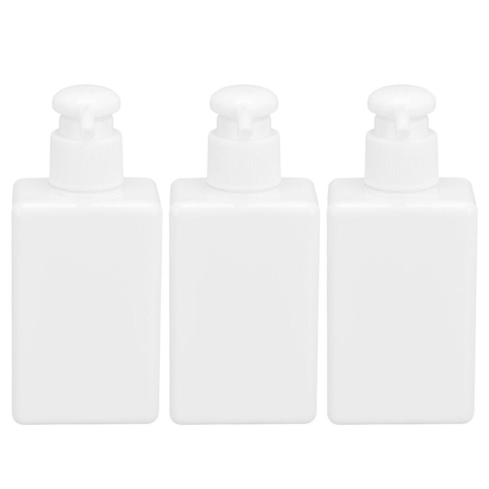 3pcs 150ml Pump Bottle Plastic Empty Soap Dispenser Liquid Container For Shampoo Body Wash Lotion