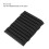 10 pezzi copritasti in ABS, nero piano, 10 cm, set opaco. 9