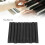 10 pezzi copritasti in ABS, nero piano, 10 cm, set opaco. 10
