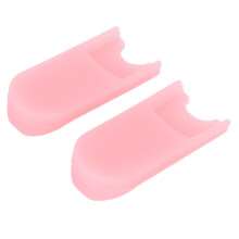 2 Stück Pinke Silikon-Saxophon-Fingerbedeckungen und Daumen-Schoner