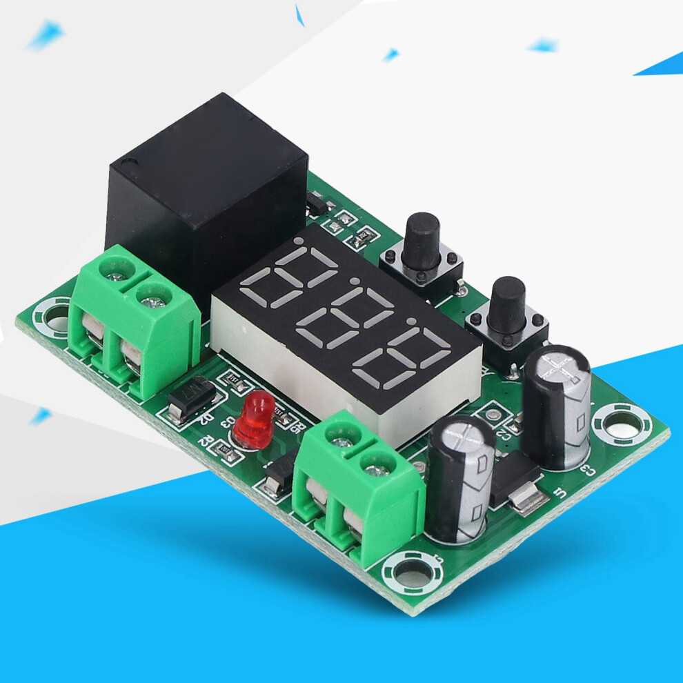 Xh-M172 Intermittent Working Module 0-999 Min Dc12v Relay, 53X35x16mm 6921329359034