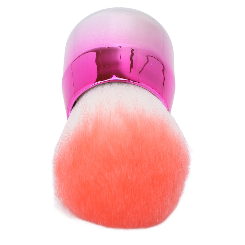 Pink Gradient Nail Art Dust Remover Brush, Abs + Artificial Fiber