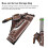 Multidirectional Camouflage Archery Arrow Holder Bag 30x5x46cm 6