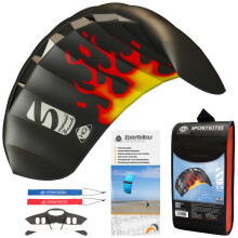 HQ Kites Symphony Beach III 51in (1.3m) Dual Line Parachute Stunt Kite - Voor Buiten