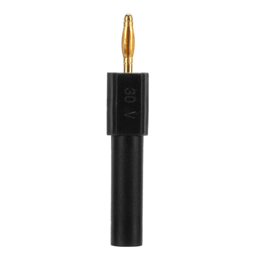 J.20011 5 pièces 2mm-4mm fiche banane noire 36 A 2