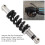 Amortisseur d'ATV 210 mm, 2000 lb, Argent, 47/49 cm³ 12