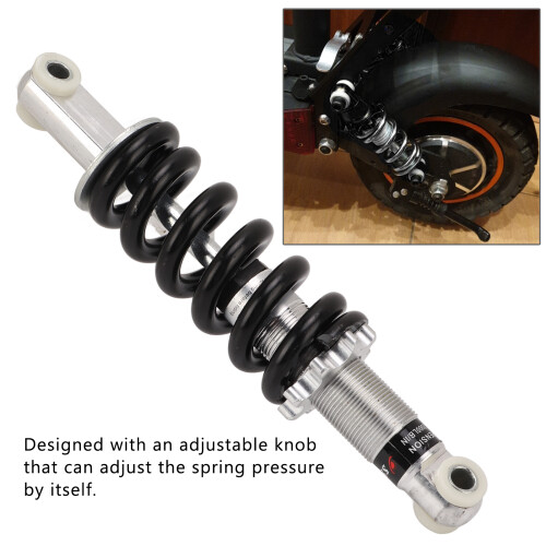 Amortisseur d'ATV 210 mm, 2000 lb, Argent, 47/49 cm³ 2