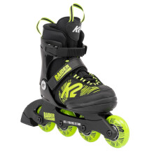 K2 Raider Inline Skates Farbe: Schwarz/Limie Gr      e: 4-8 (I220200101600)