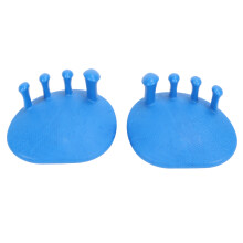 2 piezas Separador de dedos, 30 Menisco, 11x10x6 cm, azul
