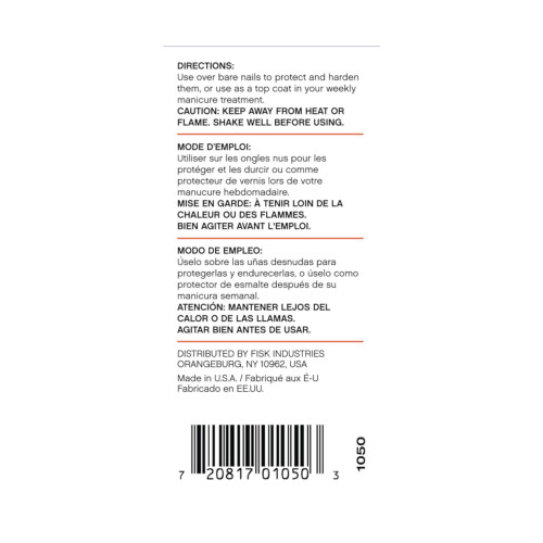 Barielle Instant Liquid Nail Hardener 0.5 oz. Στερεώνει & Ενισχύει τα Νύχια, Βερνίκι Στερέωσης 1