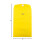 JAM PAPER 6 x 9 Open End Catalog Colored Envelopes with Clasp Closure - Yellow Recycled - 100/Pack 3