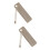 Set of 2 Mini Diamond Sharpening Plate Sharpener Whetstone Fishing Hook 1