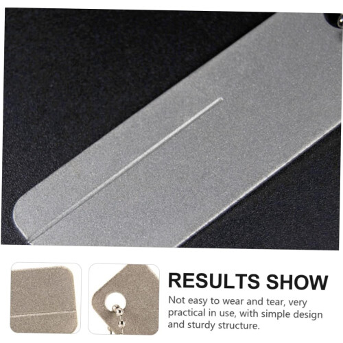 Set of 2 Mini Diamond Sharpening Plate Sharpener Whetstone Fishing Hook 2