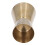 Jigger de cócteles de doble cara 15/30 ml, acero inoxidable dorado 11