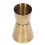 Jigger de cócteles de doble cara 15/30 ml, acero inoxidable dorado 13