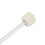 2 pièces de maillets de percussion, compact, métal blanc/feutre 4