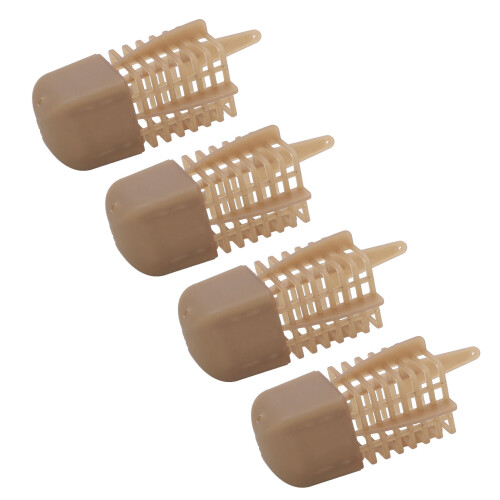 4Pcs Carp Nesting Device Fixed Point Cage Feeder ABS Iron 40g