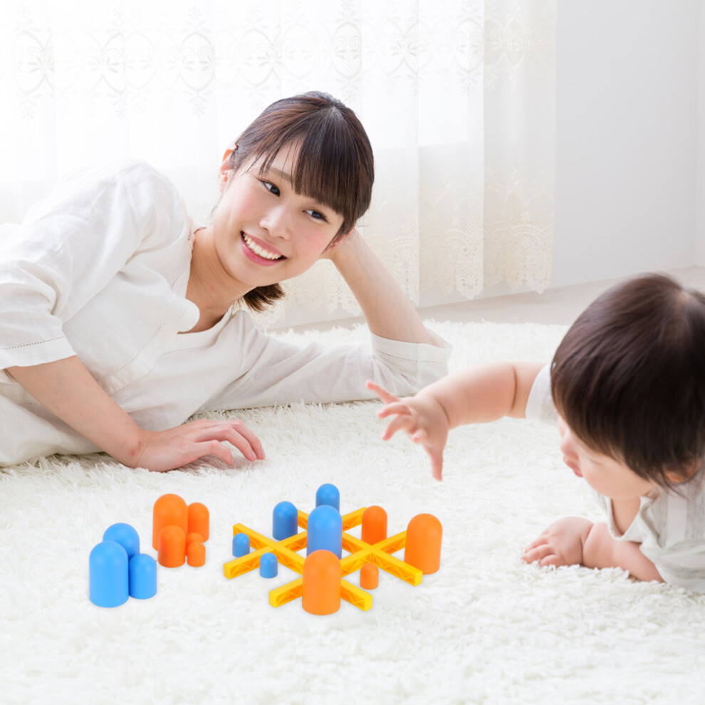 Stacked Cup Xo Chess Indoor Toy Set, Plastic, 23X19.5x4.5cm, Color For Ages 5+ 7891329379792