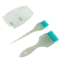 Kit de teinture pour cheveux en 3 pièces avec bol de mélange 12,5 cm 7,4 cm 5,5 cm
