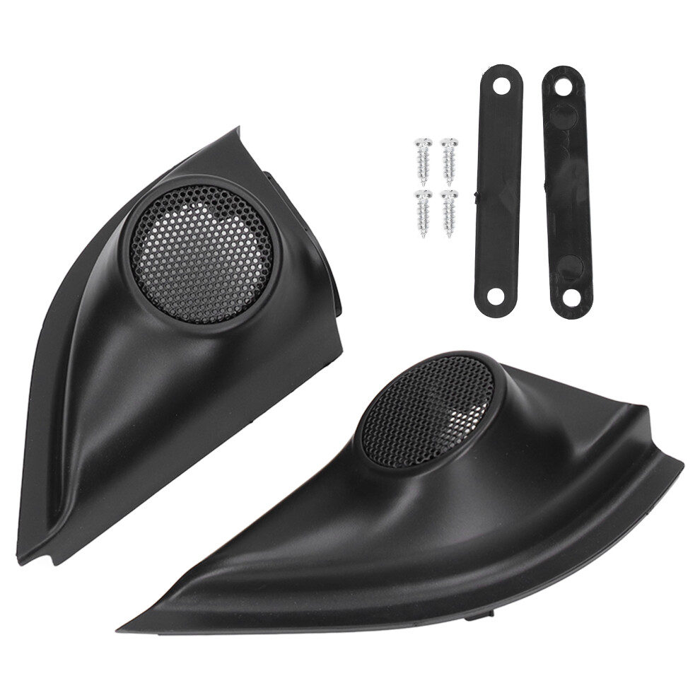 2Pcs Abs Door Pillar Tweeter Cover Trim Replacement For Hrv Vezel Crv 2013-2018 7901329380831