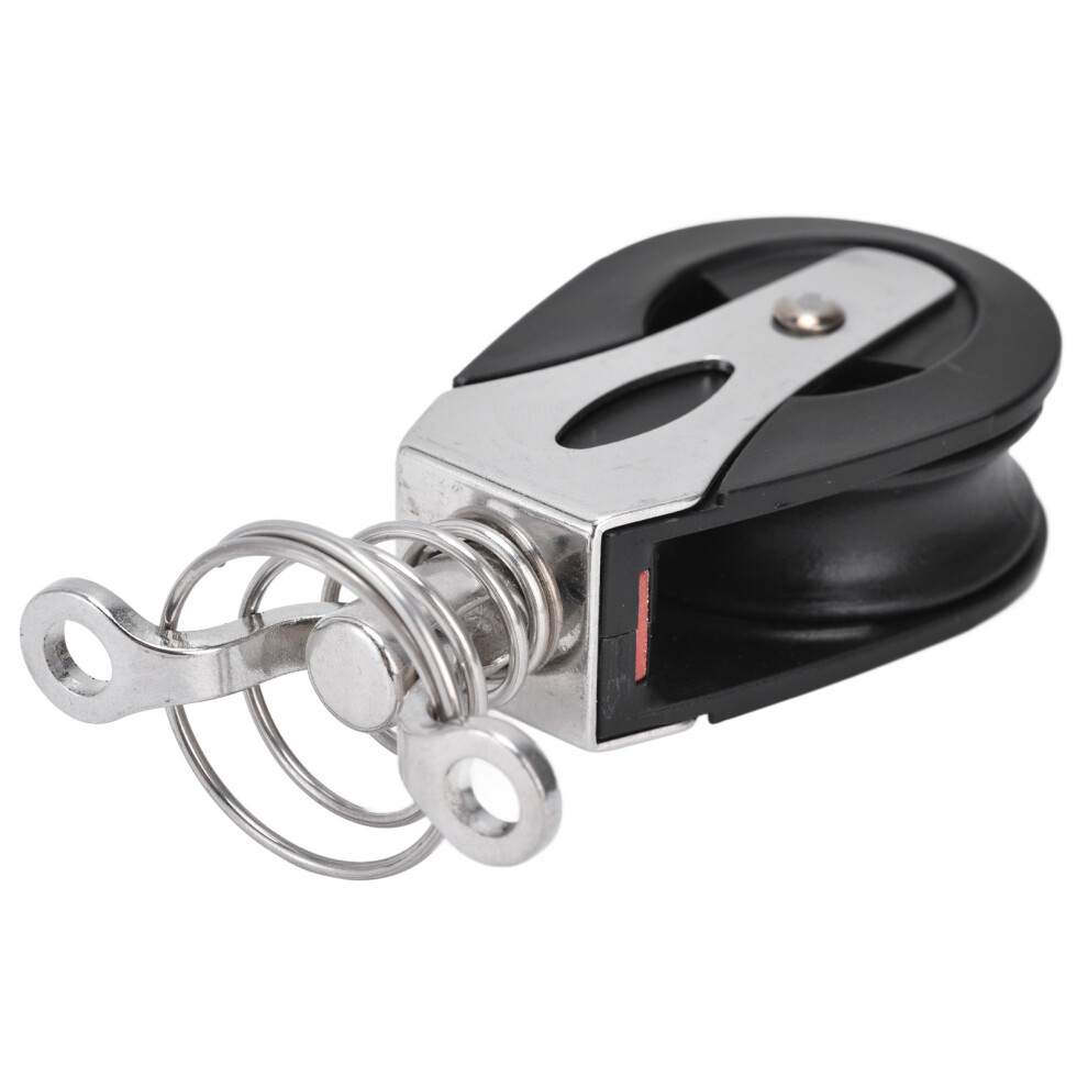 Nylon Swivel Sheave Block Head 316 Stainless Steel Marine Pulley 85X40x20mm 3311329385141