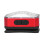 Linterna frontal LED COB USB roja 1200 mAh 6.5x4.3x3.5cm 13