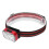 Linterna frontal LED COB USB roja 1200 mAh 6.5x4.3x3.5cm 5