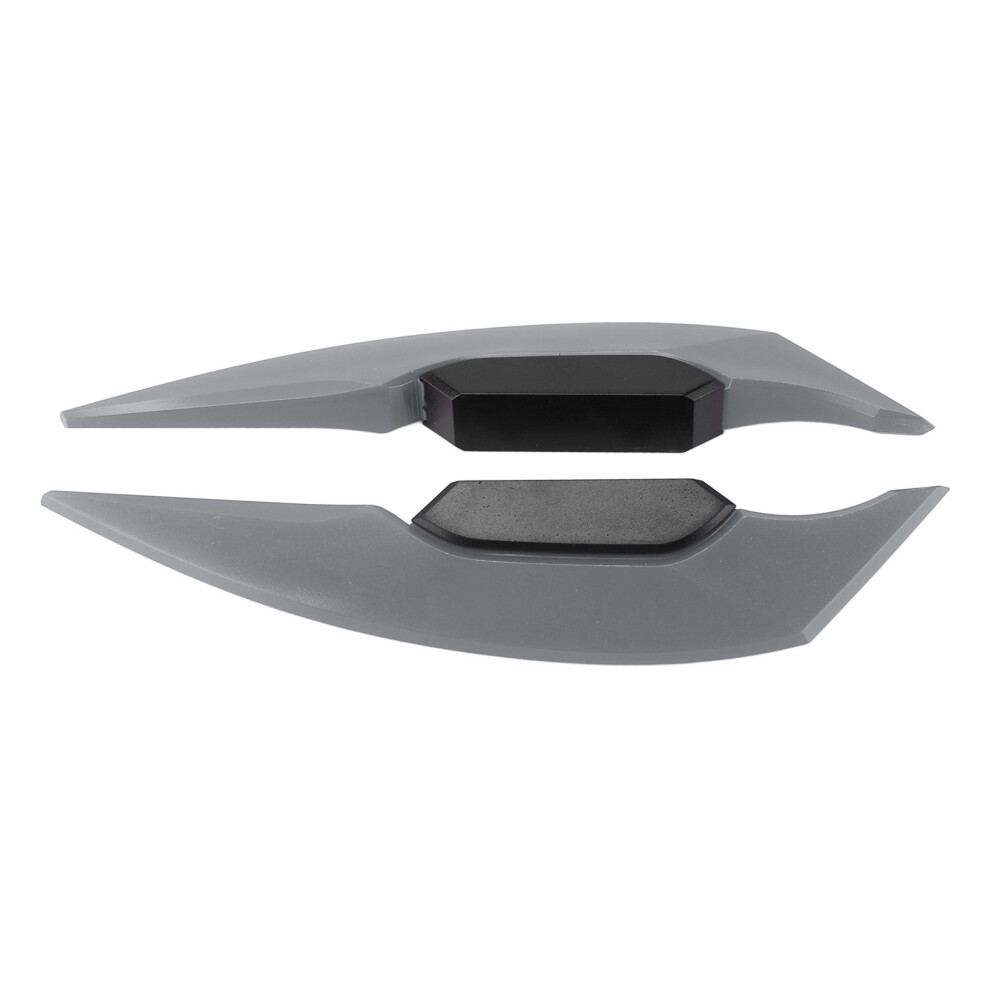 Universal Motorcycle Winglets For Electric Bikes & Atvs, Abs Gray 4921329387626