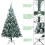 7FT Spray White PVC Christmas Tree 870 Branches 3