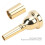 Copper Alto Trombone Mouthpiece - Gold, Durable Replacement Accessory 3