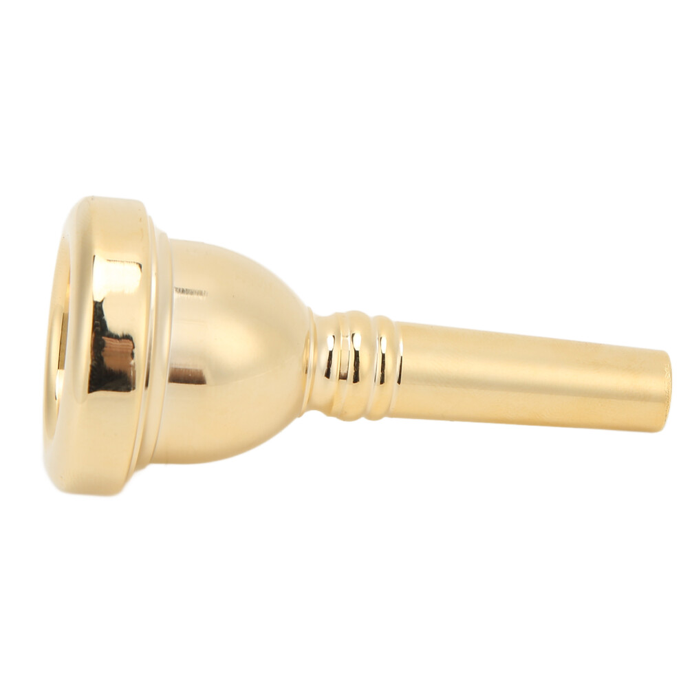 Copper Alto Trombone Mouthpiece - Gold, Durable Replacement Accessory