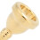 Copper Alto Trombone Mouthpiece - Gold, Durable Replacement Accessory 12