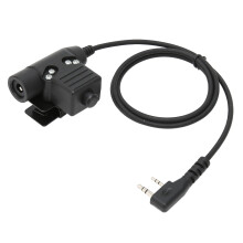 U94 PTT per TK3107 UV5R BF888S KD-C1 K Head, Nero