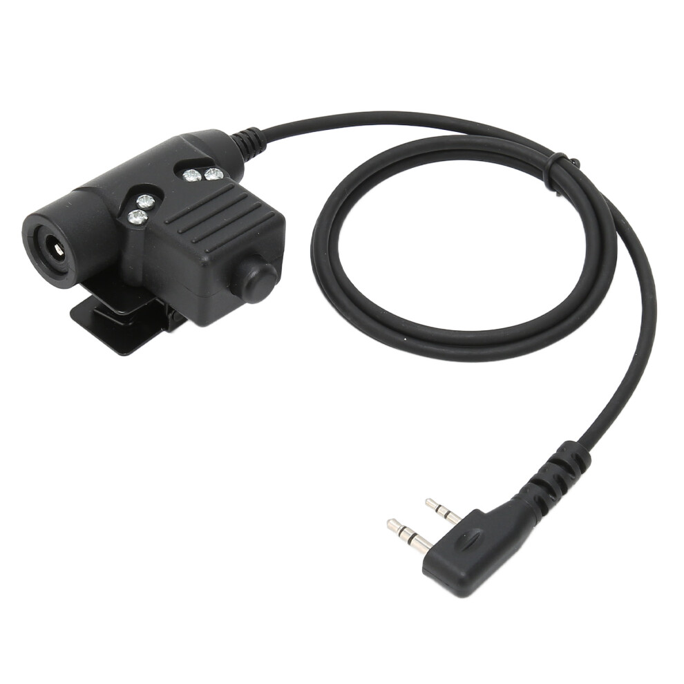 U94 Ptt For Walkie Talkies, Fits Tk3107, Uv5r, Bf888s Black 4901329393841