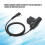 U94 PTT per TK3107 UV5R BF888S KD-C1 K Head, Nero 4