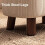 Small bench, sofa, footstool, ottoman, modern accent step stool with portable handle 5