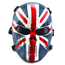 Chief Skull Mask CS Gear Tactical Riding Mask Full Face Army Outdoor Combat Party Decoration/B