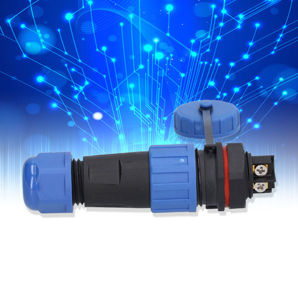 Aviation Socket Plug Lp16 2Pin Waterproof Ip68 250V 20A Connector 4961329398765