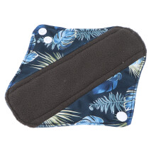SG55 18 18 cm Serviettes réutilisables au charbon de bambou