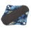 SG55 18  18 cm Serviettes réutilisables au charbon de bambou 1