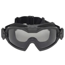 Tactical Airsoft Paintball Goggles Adjustable Regulator Goggles Set Windproof AntiFog Black