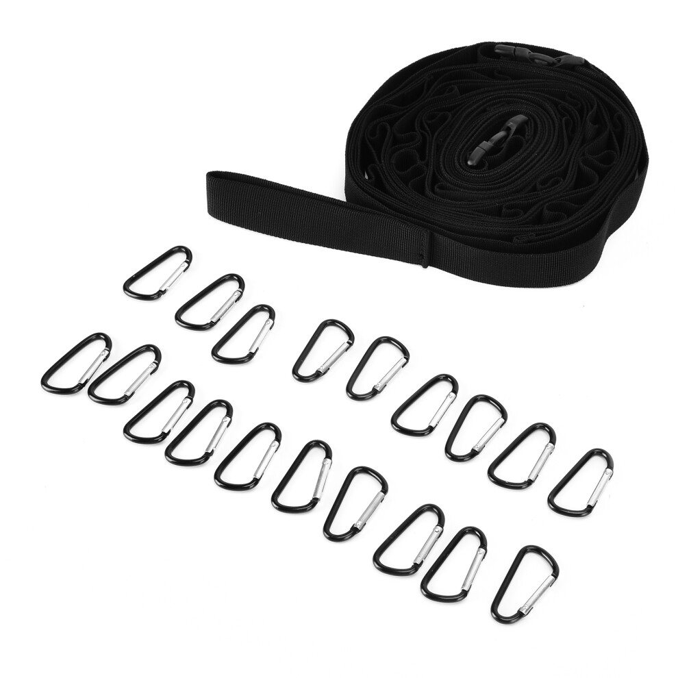 Outdoor Camping Lanyard Hanger 19 Loops 5.56M Rope For Equipment Storage 7891329405668