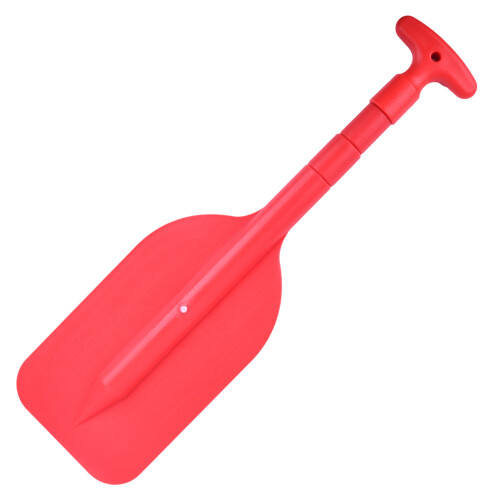 Telescopic Aluminum Alloy Paddle, Adjustable Boat Paddle, Red, 54-106cm 2
