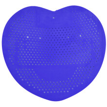 Schermo per orinatoio 55 g 19x17x0.5cm Blu aromatico