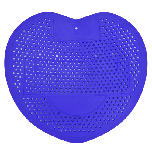 Schermo per orinatoio 55 g 19x17x0.5cm Blu aromatico 1