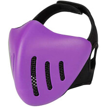 Half Face Mask for Air Rifle, Knight Half Face Mask Metal Mesh Air Rifle Paintball BB Rifle CS Game Hunting Shooting Underface Mask Ref: 4910
