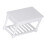 1:12 Table de cuisine pour maison de poupée blanche 11x6,5x5,5cm 1