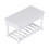 1:12 Table de cuisine pour maison de poupée blanche 11x6,5x5,5cm 13